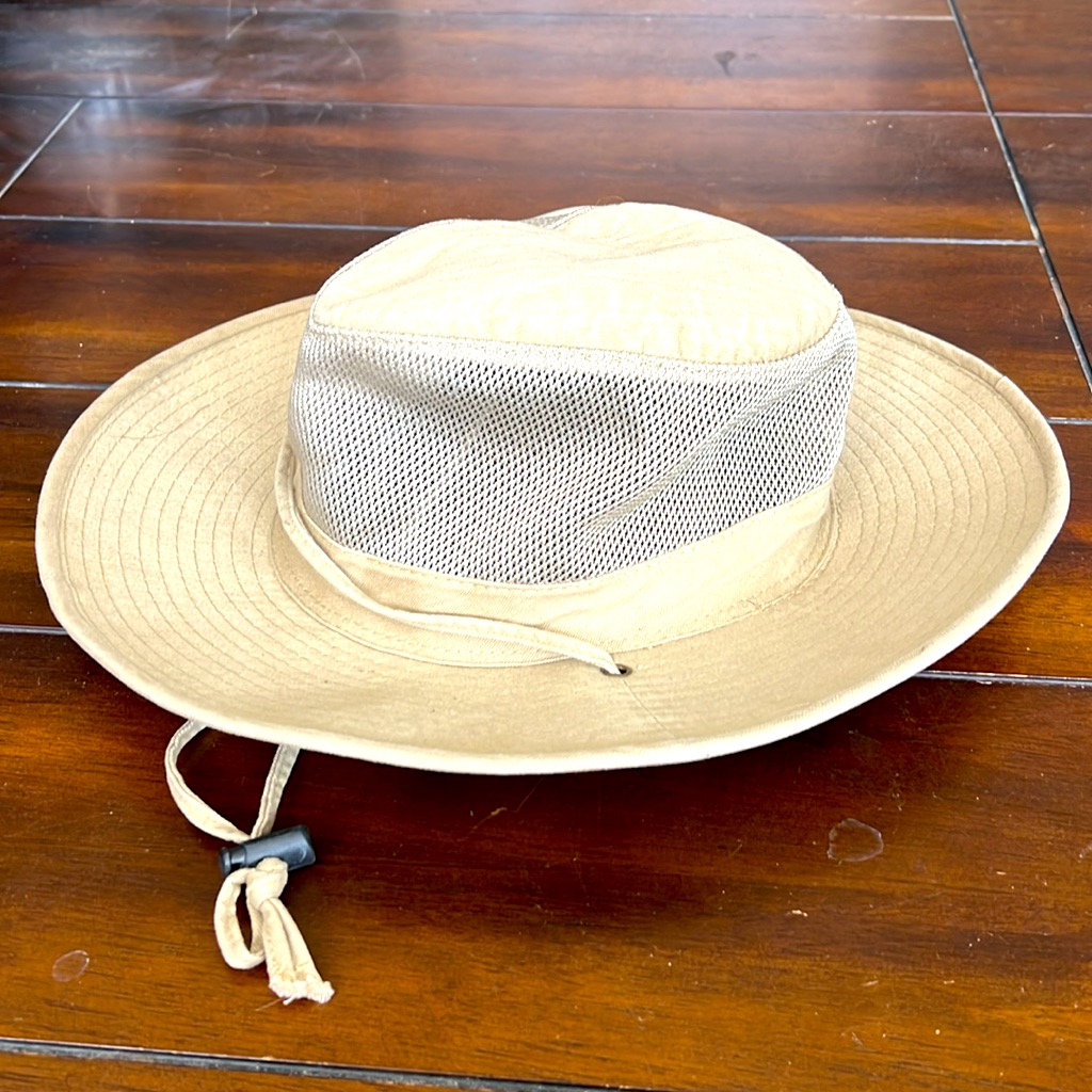 Outdoor Khaki Sun Protection Soaker Golf Hat Preowned